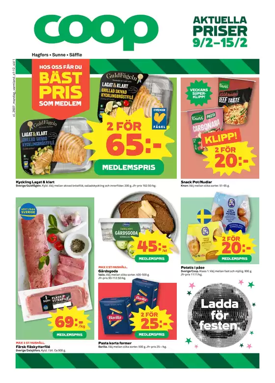 Coop Extra-katalog i Åsensbruk | Coop Extra reklamblad | 2026-02-09T00:00:00.000Z - 2026-02-15T00:00:00.000Z