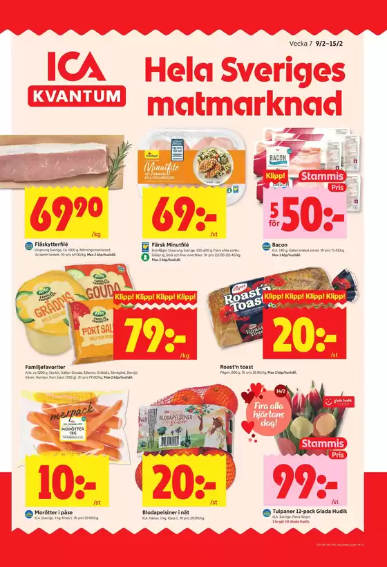 ICA Kvantum-katalog i Getinge | Exklusiva deals för våra kunder | 2026-02-09T00:00:00.000Z - 2026-02-15T00:00:00.000Z