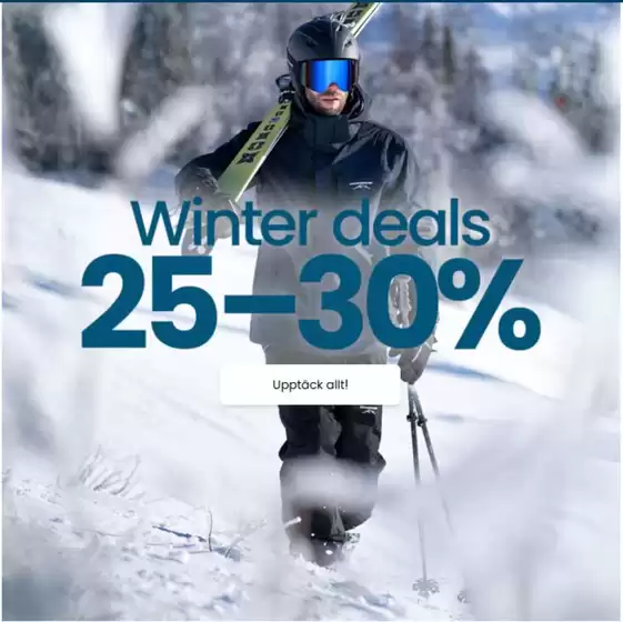 Sportshopen-katalog i Vännäsby | Winter deals 25-30%! | 2026-02-10T00:00:00.000Z - 2026-02-25T00:00:00.000Z