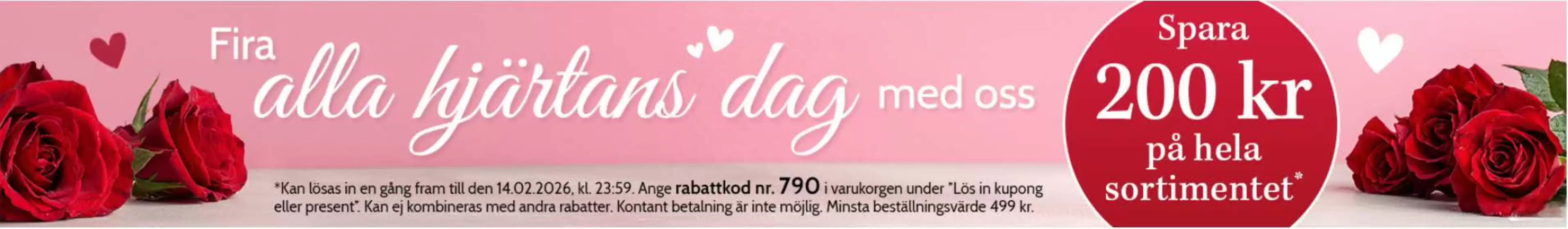 Klingel-katalog i Helsingborg | Fira alla hjärtans dag med oss | 2026-02-11T00:00:00.000Z - 2026-02-14T00:00:00.000Z