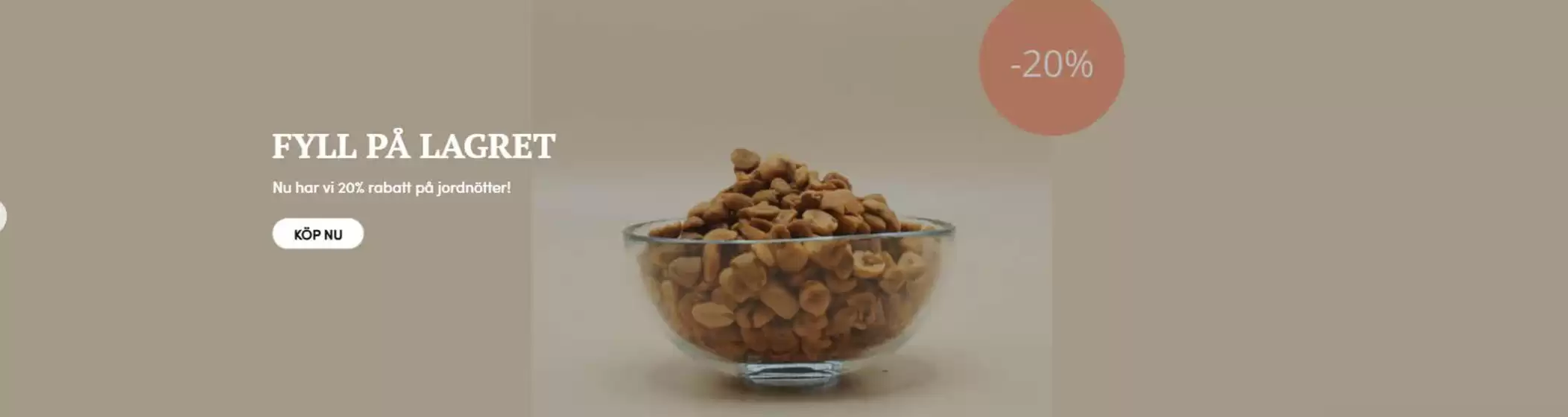 Råvarubutiken-katalog i Umeå | 20-30% rabatt! | 2026-02-13T00:00:00.000Z - 2026-02-28T00:00:00.000Z