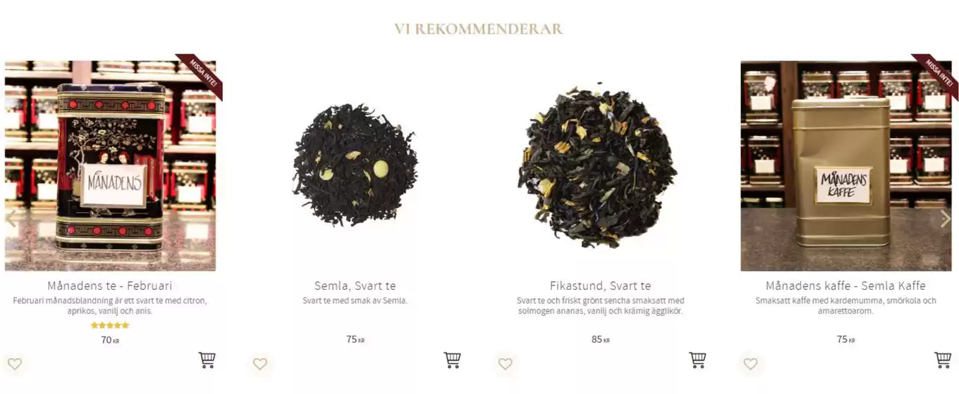 Tehörnan-katalog i Umeå | Vi rekommenderar! | 2026-02-13T00:00:00.000Z - 2026-03-31T00:00:00.000Z