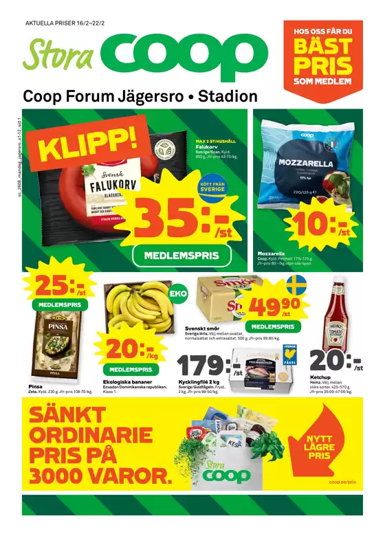Coop Forum-katalog i Stockholm | Upptäck attraktiva erbjudanden | 2026-02-16T00:00:00.000Z - 2026-02-22T00:00:00.000Z