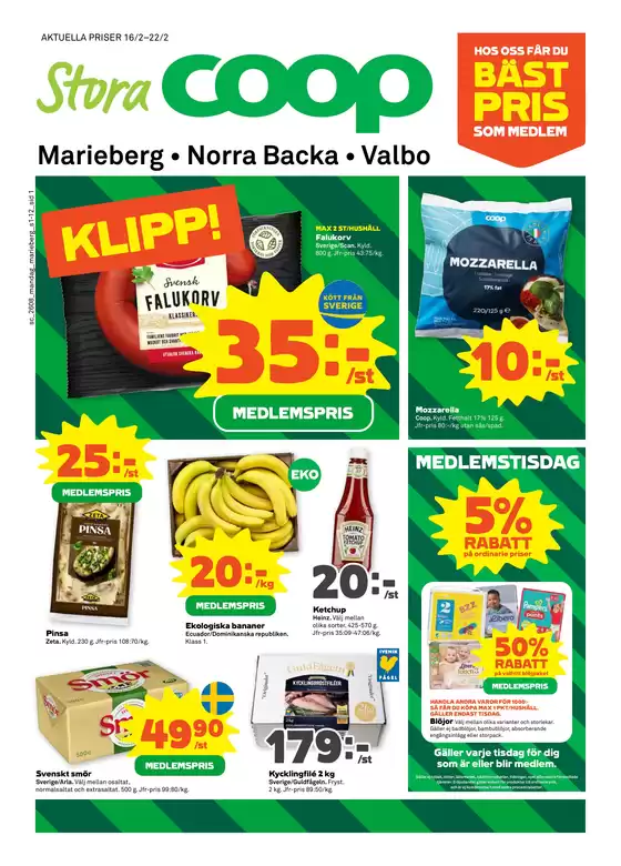 Coop Forum-katalog i Stockholm | Coop Forum reklamblad | 2026-02-16T00:00:00.000Z - 2026-02-22T00:00:00.000Z