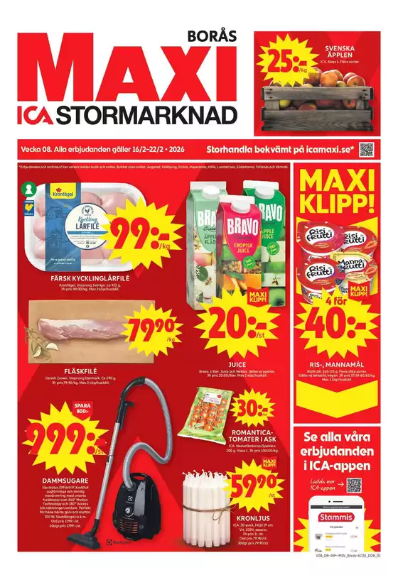 ICA Maxi-katalog i Idre | Attraktiva specialerbjudanden för alla | 2026-02-16T00:00:00.000Z - 2026-02-22T00:00:00.000Z