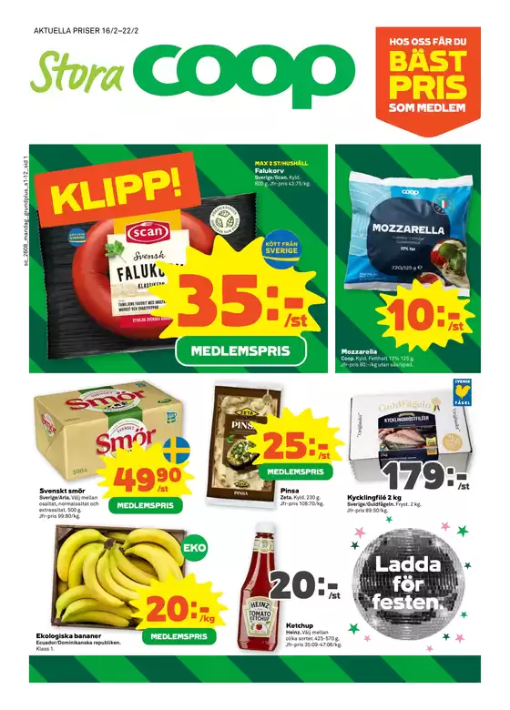 Stora Coop-katalog i Idre | Erbjudanden för fyndjägare | 2026-02-16T00:00:00.000Z - 2026-02-22T00:00:00.000Z