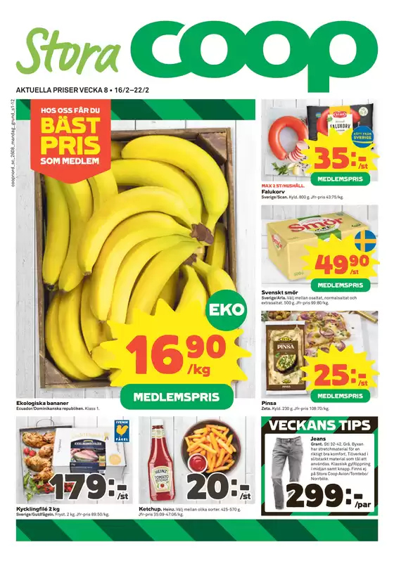 Stora Coop-katalog i Idre | Aktuella fynd och erbjudanden | 2026-02-16T00:00:00.000Z - 2026-02-22T00:00:00.000Z