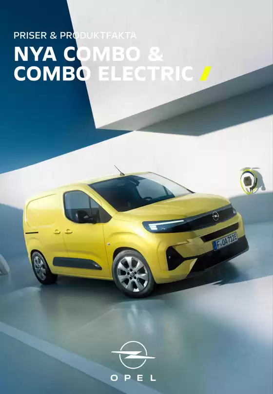 Opel-katalog i Göteborg | Opel Combo | 2026-02-01T00:00:00.000Z - 2026-02-28T00:00:00.000Z