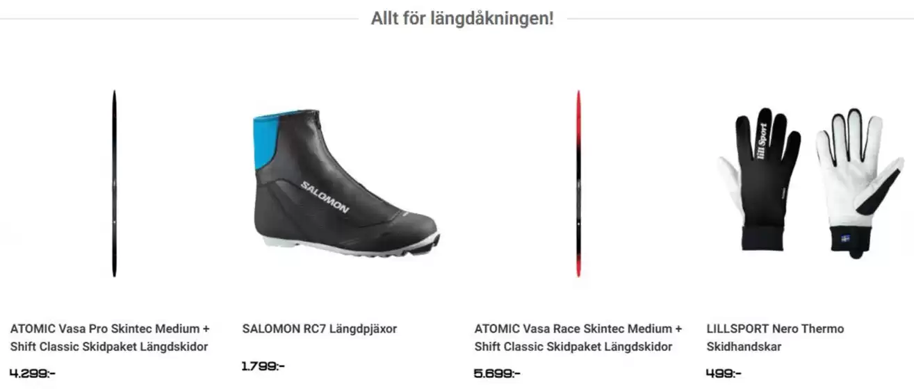 Sportringen-katalog i Helsingborg | Allt för längdåkningen! | 2026-02-18T00:00:00.000Z - 2026-03-31T00:00:00.000Z