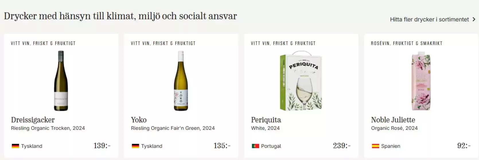 Systembolaget-katalog i Falköping | Drycker med hänsyn till klimat, miljö och socialt ansvar! | 2026-02-20T00:00:00.000Z - 2026-03-31T00:00:00.000Z