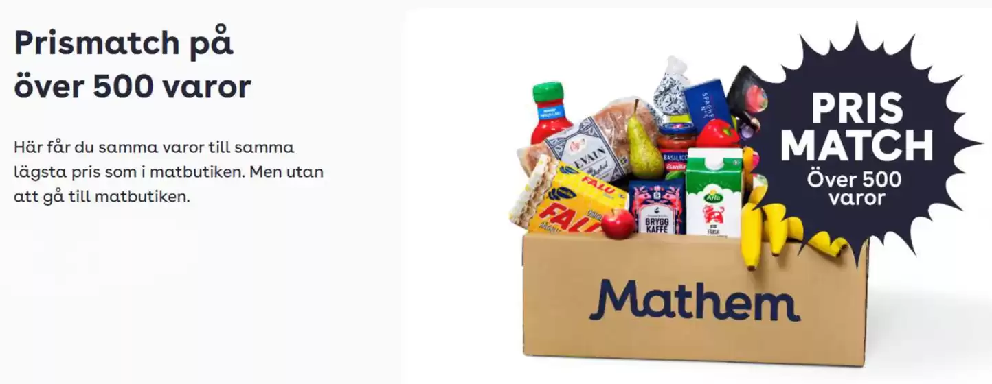 MatHem-katalog i Västerås | Prismatch på över 500 varor! | 2026-02-20T00:00:00.000Z - 2026-03-07T00:00:00.000Z