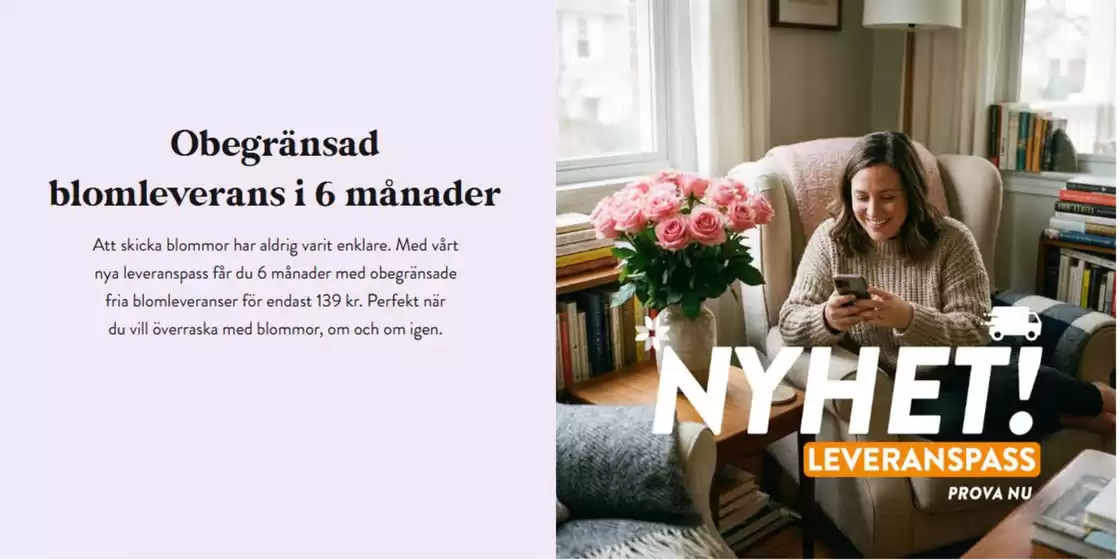 Euroflorist-katalog i Hässleholm | Nyhet! | 2026-02-20T00:00:00.000Z - 2026-03-31T00:00:00.000Z