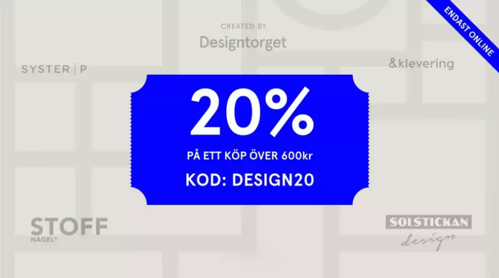 DesignTorget-katalog i Hässleholm | 20% rabatt! | 2026-02-20T00:00:00.000Z - 2026-03-07T00:00:00.000Z