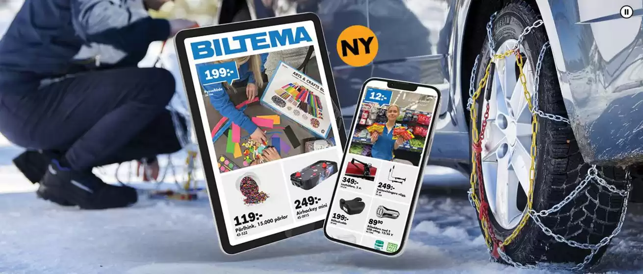 Biltema-katalog i Borlänge | Kampanjerbjudanden! | 2026-02-20T00:00:00.000Z - 2026-03-07T00:00:00.000Z