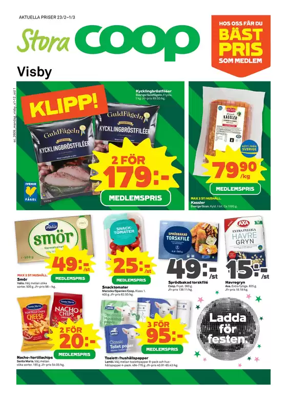 Stora Coop-katalog i Västerås | Nya erbjudanden att upptäcka | 2026-02-23T00:00:00.000Z - 2026-03-01T00:00:00.000Z