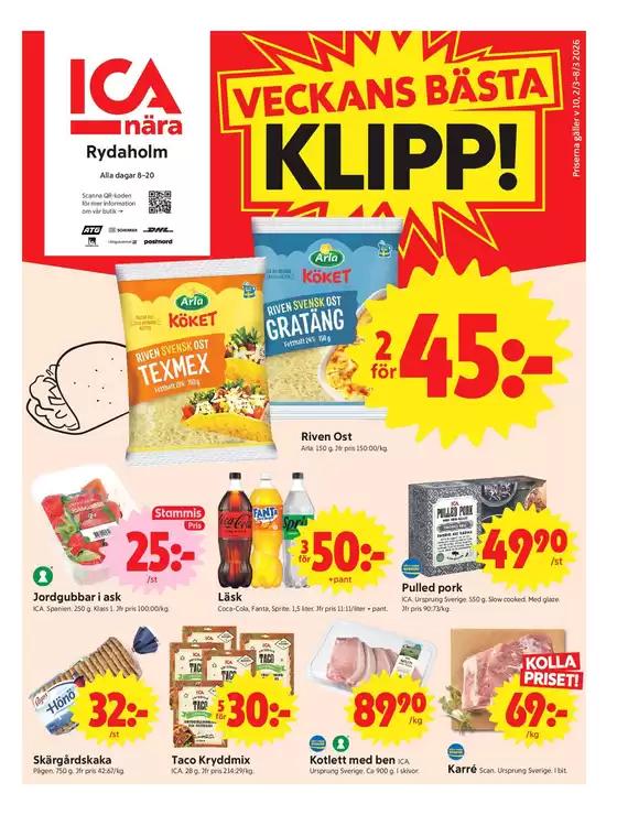 ICA Nära-katalog i Tranås | Fantastiskt erbjudande för fyndjägare | 2026-03-02T00:00:00.000Z - 2026-03-08T00:00:00.000Z