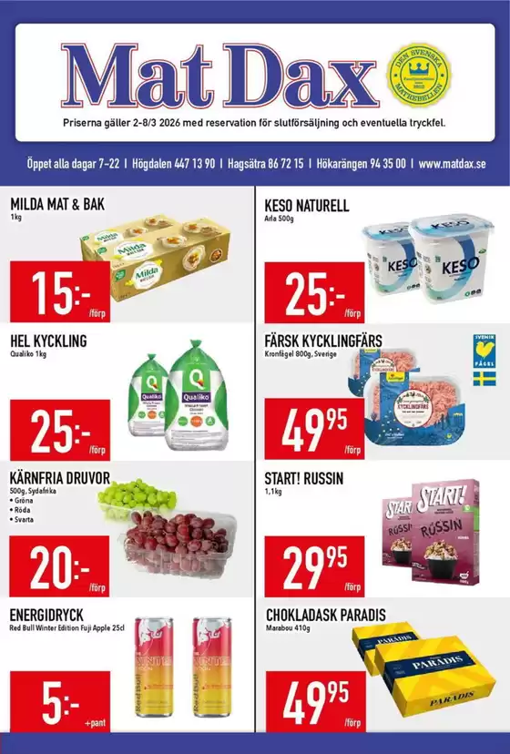 Matdax-katalog i Medskogsbron | Matdax reklambad | 2026-03-02T00:00:00.000Z - 2026-03-08T00:00:00.000Z