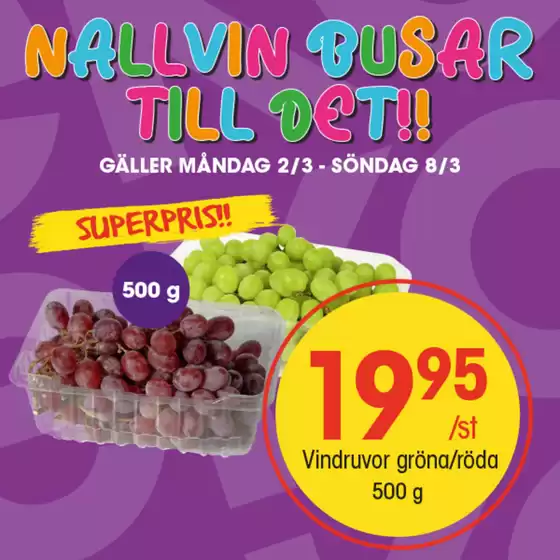EKO-katalog i Vallentuna | Exklusiva fynd | 2026-03-02T00:00:00.000Z - 2026-03-08T00:00:00.000Z