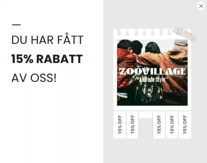 Zoovillage-katalog i Västerås | 15% rabatt! | 2026-03-04T00:00:00.000Z - 2026-03-31T00:00:00.000Z