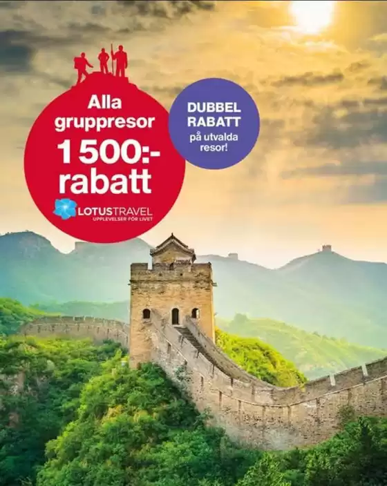 Ticket.se-katalog i Helsingborg | Dubbel rabatt på utvalda resor! | 2026-03-05T00:00:00.000Z - 2026-03-10T00:00:00.000Z