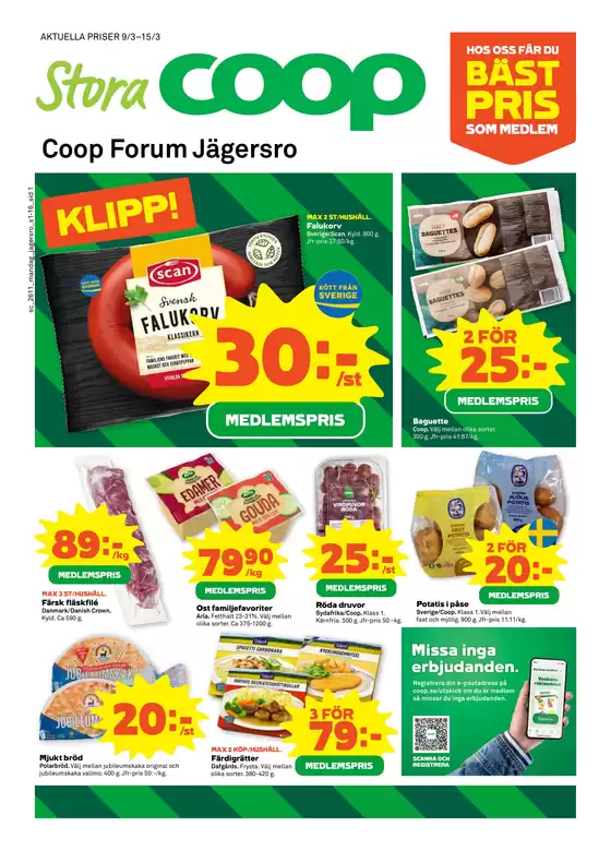 Coop Forum-katalog i Mölndal | Aktuella specialerbjudanden | 2026-03-09T00:00:00.000Z - 2026-03-15T00:00:00.000Z