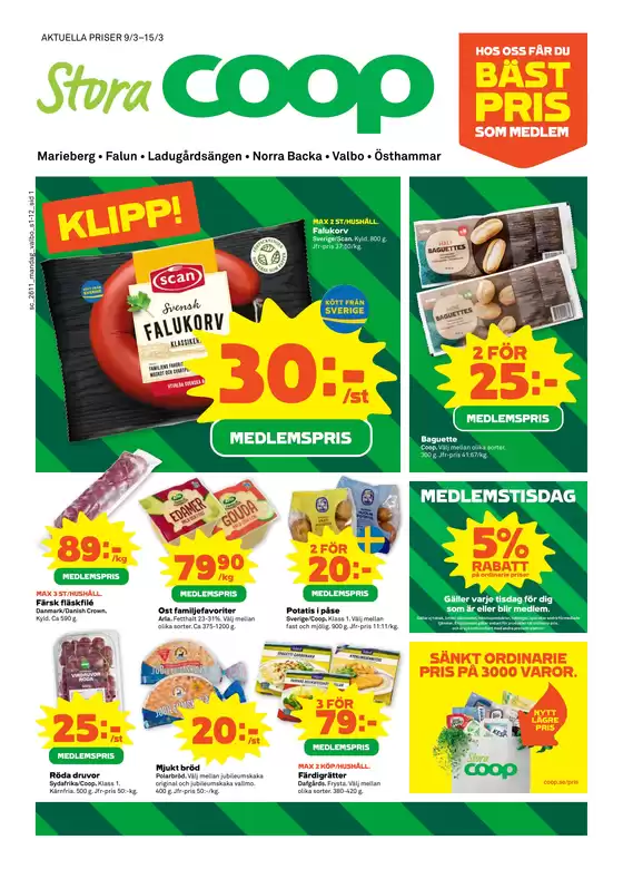 Coop Forum-katalog i Mölndal | Coop Forum reklamblad | 2026-03-09T00:00:00.000Z - 2026-03-15T00:00:00.000Z