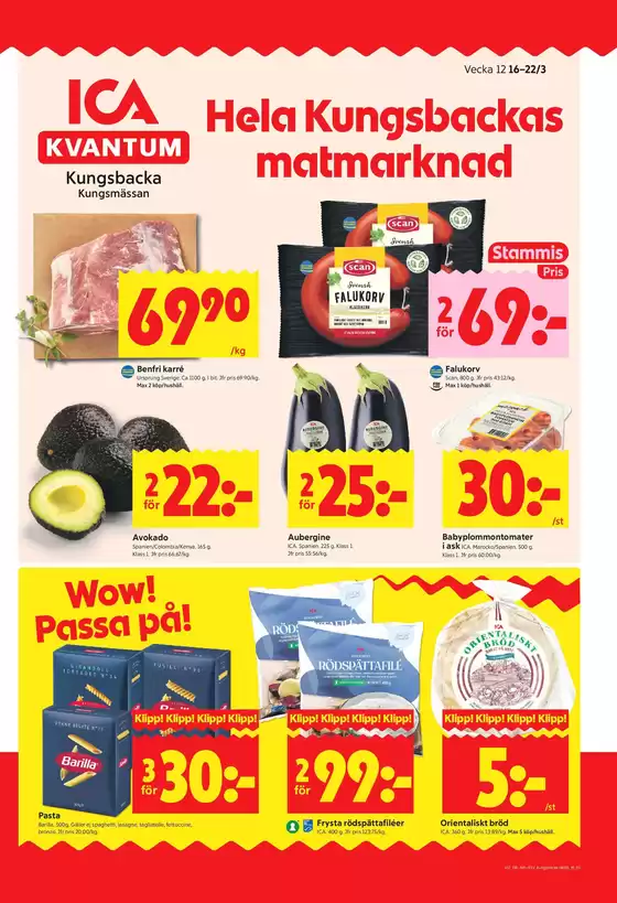 ICA Kvantum-katalog i Mölndal | Nya erbjudanden att upptäcka | 2026-03-16T00:00:00.000Z - 2026-03-22T00:00:00.000Z