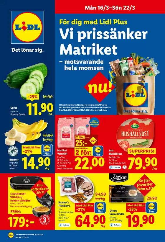 Lidl-katalog i Göteborg | ERBJUDANDEN VECKA 12 | 2026-03-16T00:00:00.000Z - 2026-03-22T00:00:00.000Z