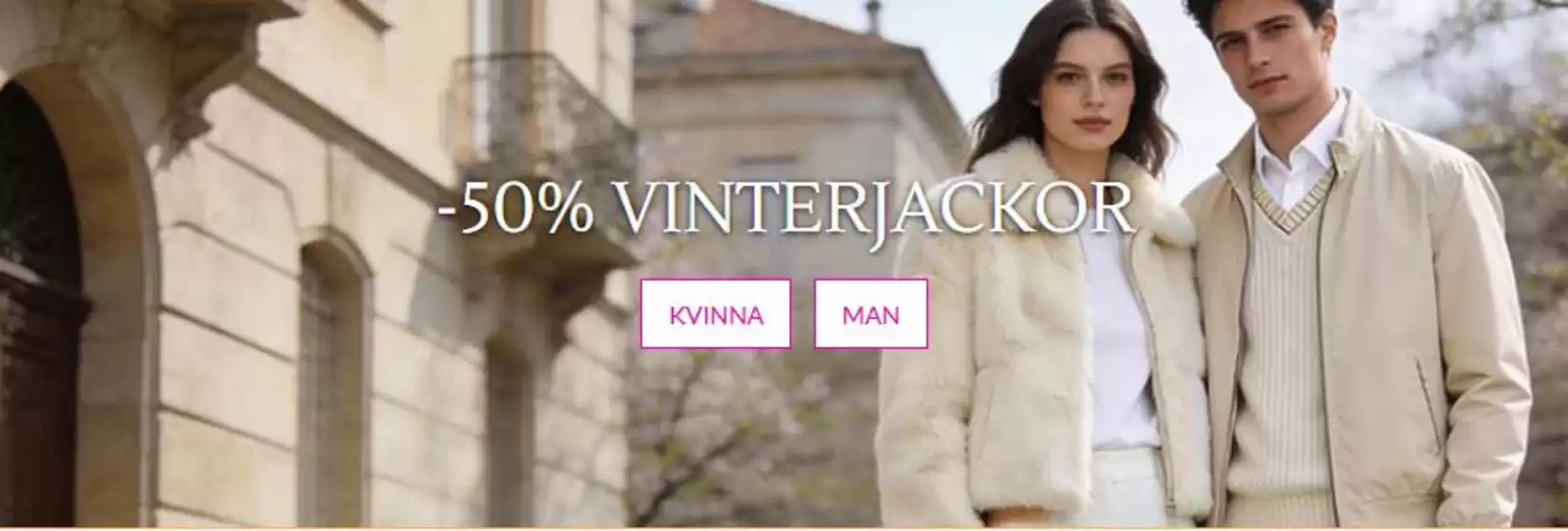 Jackan-katalog i Danderyd | -50% vinterjackor! | 2026-03-10T00:00:00.000Z - 2026-03-17T00:00:00.000Z