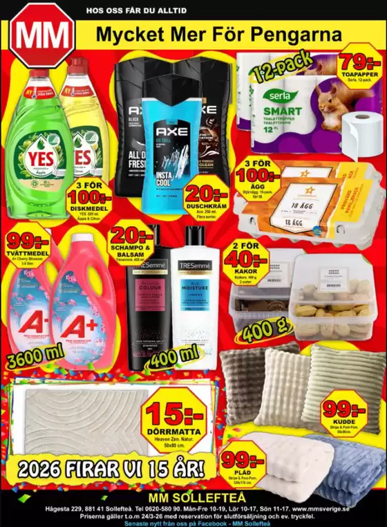 MM Sverige-katalog i Upplands Väsby | Kampanjpriser! | 2026-03-11T00:00:00.000Z - 2026-03-24T00:00:00.000Z