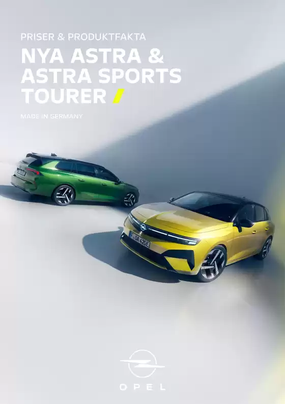 Opel-katalog i Abborrträsk | Opel Astra electric | 2026-03-14T00:00:00.000Z - 2026-03-28T00:00:00.000Z