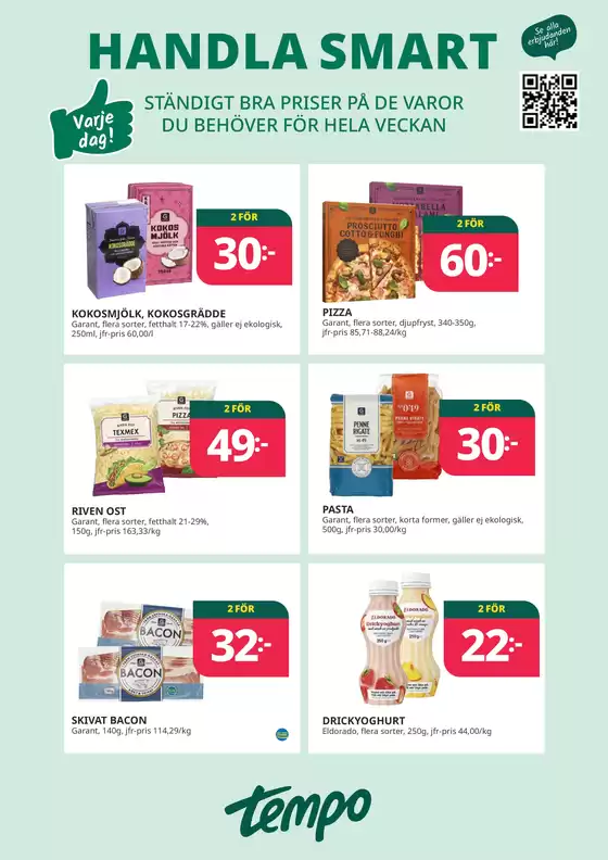 Tempo-katalog i Linköping | Tempo reklamblad | 2026-03-16T00:00:00.000Z - 2026-03-30T00:00:00.000Z