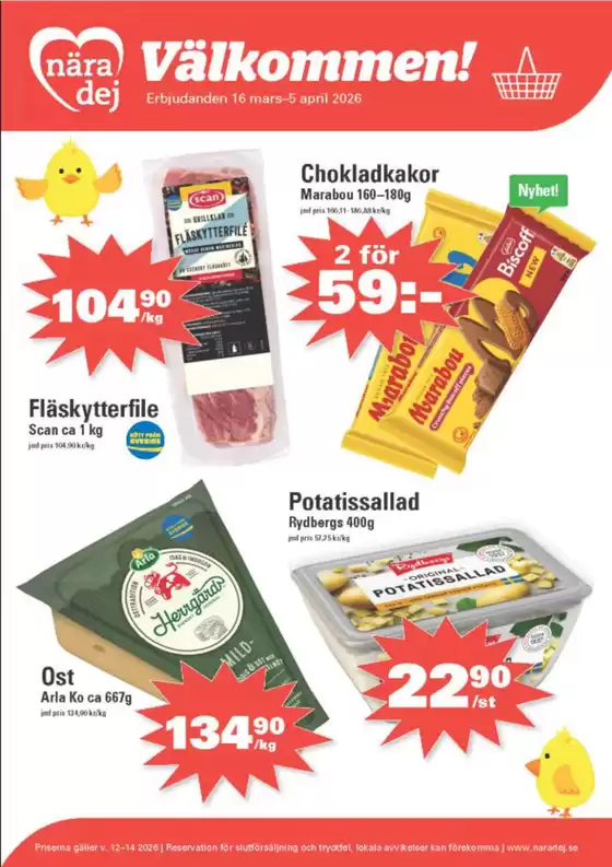 Nära dej-katalog i Västerhaninge | Erbjudanden! | 2026-03-18T00:00:00.000Z - 2026-04-05T00:00:00.000Z