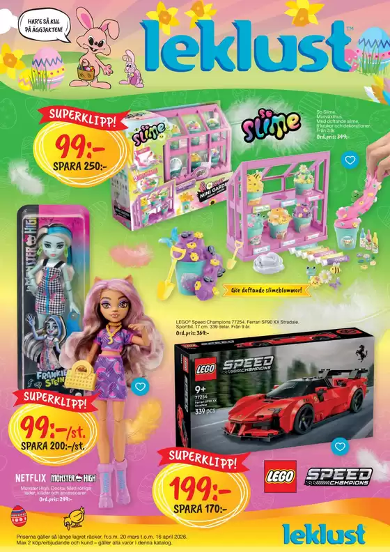 Leklust-katalog i Askersund | Leklust reklamblad | 2026-03-20T00:00:00.000Z - 2026-04-16T00:00:00.000Z