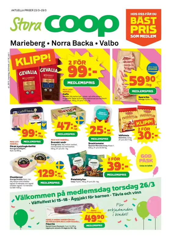 Coop Forum-katalog i Karlskoga | Coop Forum reklamblad | 2026-03-23T00:00:00.000Z - 2026-03-29T00:00:00.000Z