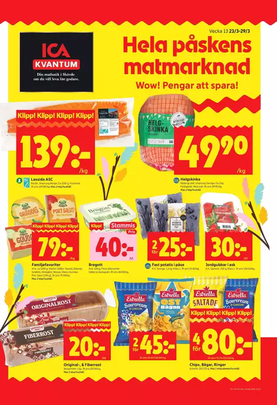 ICA Kvantum-katalog i Växjö | Exklusiva deals för våra kunder | 2026-03-23T00:00:00.000Z - 2026-03-29T00:00:00.000Z