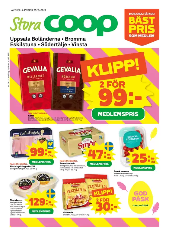 Stora Coop-katalog i Växjö | Top-deals och rabatter | 2026-03-23T00:00:00.000Z - 2026-03-29T00:00:00.000Z