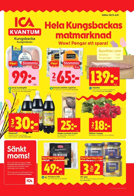 ICA Kvantum-katalog i Växjö | Erbjudanden för fyndjägare | 2026-03-30T00:00:00.000Z - 2026-04-06T00:00:00.000Z
