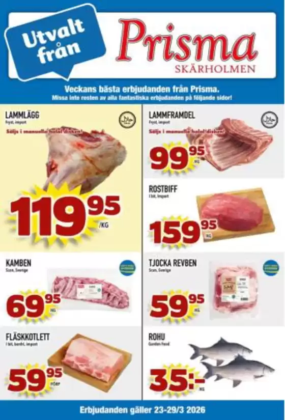 Prisma Skärholmen-katalog i Växjö | Prisma Mat reklambad | 2026-03-23T00:00:00.000Z - 2026-03-29T00:00:00.000Z