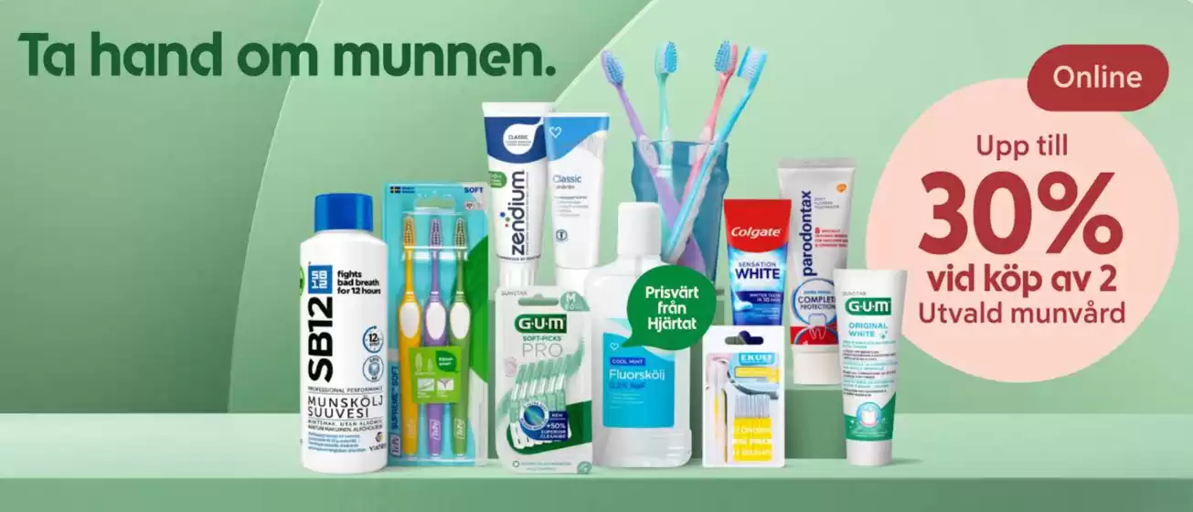 Apotek Hjärtat-katalog i Malmö | 20-30% rabatt! | 2026-03-24T00:00:00.000Z - 2026-04-19T00:00:00.000Z