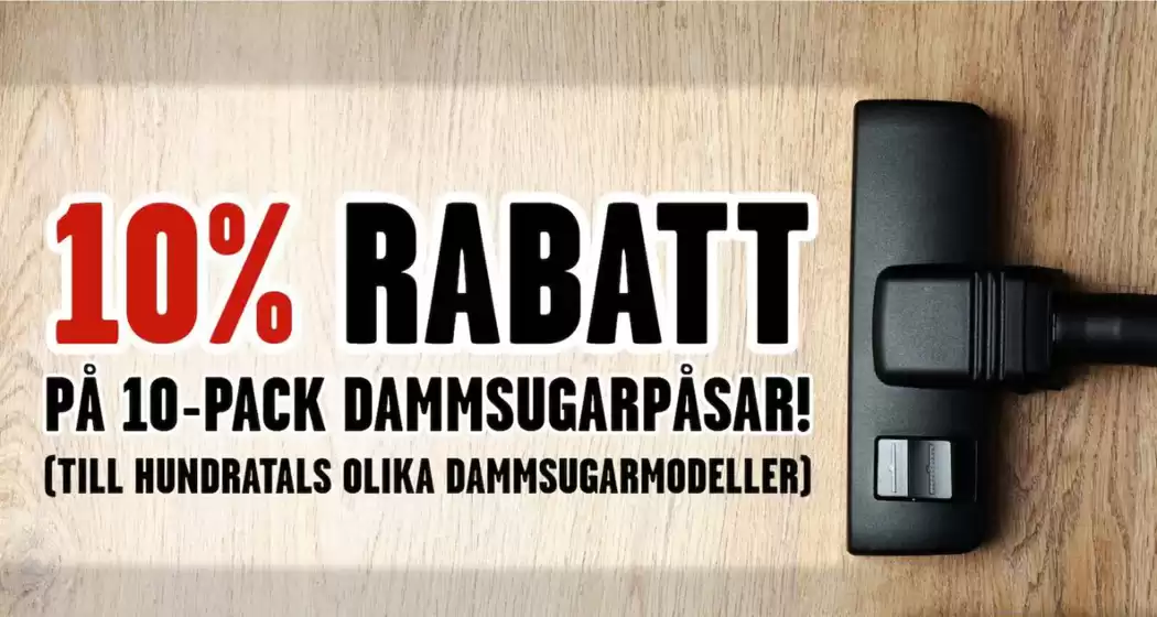 Teknikmagasinet-katalog i Hammarstrand | 10% rabatt! | 2026-03-24T00:00:00.000Z - 2026-04-05T00:00:00.000Z