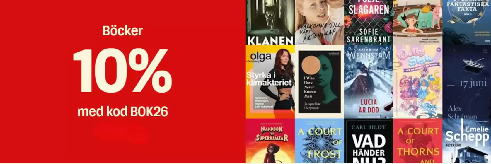 Pocketshop-katalog i Malmö | Böcker 10% rabatt! | 2026-03-25T00:00:00.000Z - 2026-04-08T00:00:00.000Z