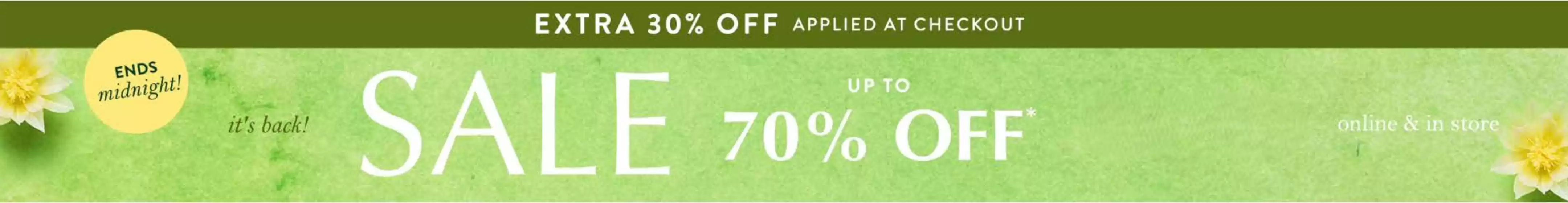 Anthropologie-katalog | Sale! Up to 70% Off. | 2026-03-25T00:00:00.000Z - 2026-04-11T00:00:00.000Z