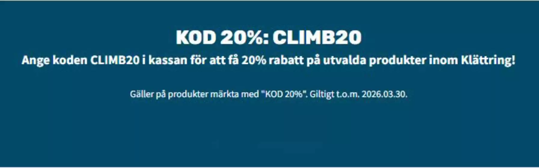 Addnature-katalog i Mjölby | Få 20% rabatt på utvalda produkter! | 2026-03-26T00:00:00.000Z - 2026-03-30T00:00:00.000Z