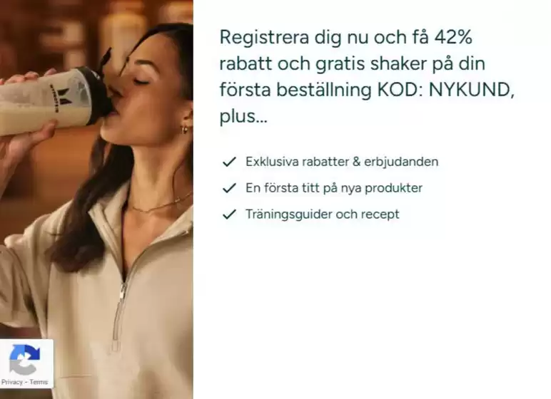 Myprotein-katalog i Mjölby | Exklusiva rabatter! | 2026-03-26T00:00:00.000Z - 2026-04-30T00:00:00.000Z