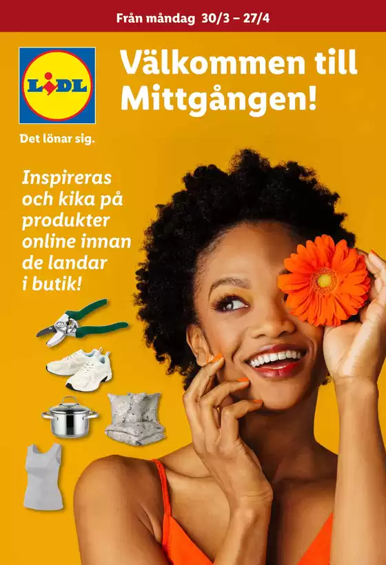 Lidl-katalog | Välkommen till Mittgången | 2026-03-30T00:00:00.000Z - 2026-04-27T00:00:00.000Z