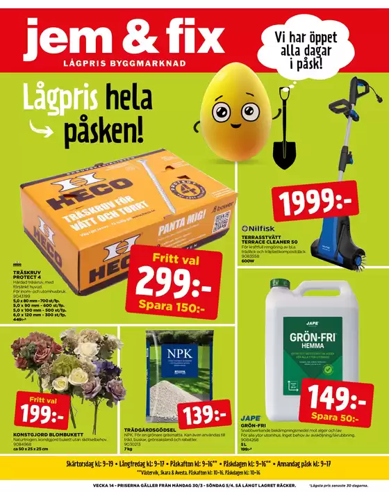 Jem&Fix-katalog i Trollhättan | Jem&Fix reklamblad | 2026-03-29T00:00:00.000Z - 2026-04-05T00:00:00.000Z