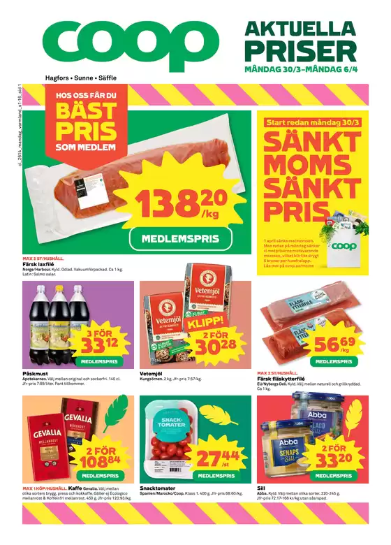 Coop Extra-katalog i Råneå | Coop Extra reklamblad | 2026-03-30T00:00:00.000Z - 2026-04-06T00:00:00.000Z
