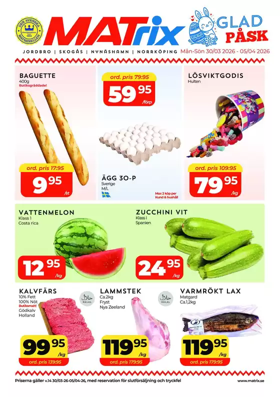 Matrix Butikerna-katalog i Råneå | Matrix Veckans Annons | 2026-03-30T00:00:00.000Z - 2026-04-05T00:00:00.000Z