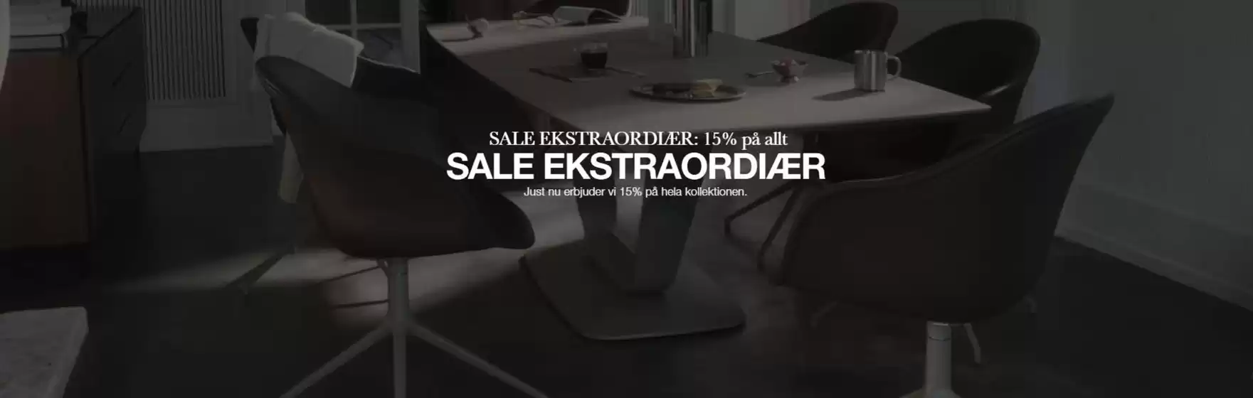 Boconcept-katalog i Årjäng |  SALE EKSTRAORDIÆR: 15% på allt! | 2026-03-30T00:00:00.000Z - 2026-04-13T00:00:00.000Z